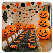 halloweenska vyzdoba